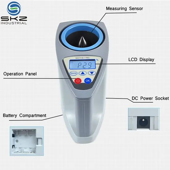 Digital Multifunctional LCD Lab Granulated Feed Grain Moisture Meter Made in China with Memory - Image 6