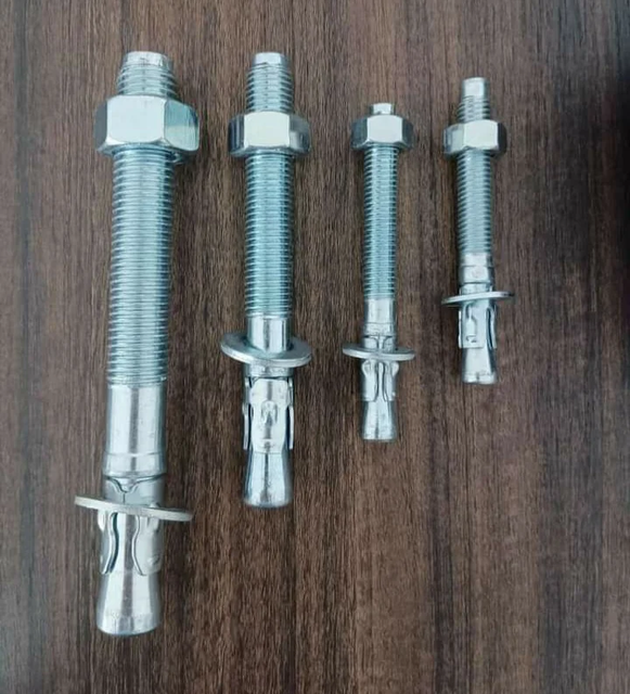 SS Wedge Anchors, Box, Size: 12MM Size 12MM Packaging Type Box Anchor Length 150 MM Surface Finishing SS Quantity Per Pack 50 - Image 2