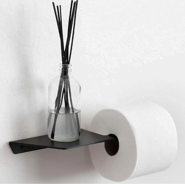 Iron Toilet Tissue Paper Holders Color Black Construction Type Unibody Mounting Type Wall Mounted Finish Matt, Sleek Matte - Image 5