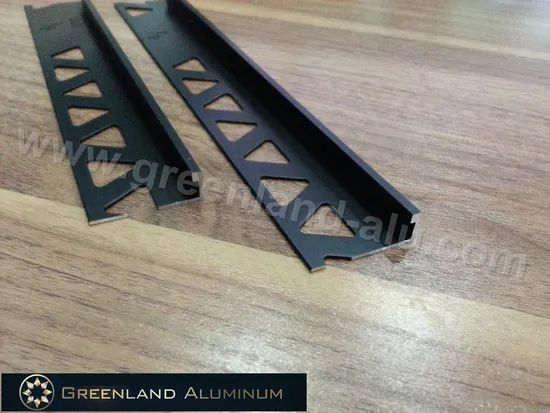 Aluminum Profiles L Shape Trims for Tile with Anodized Black Color - Image 2