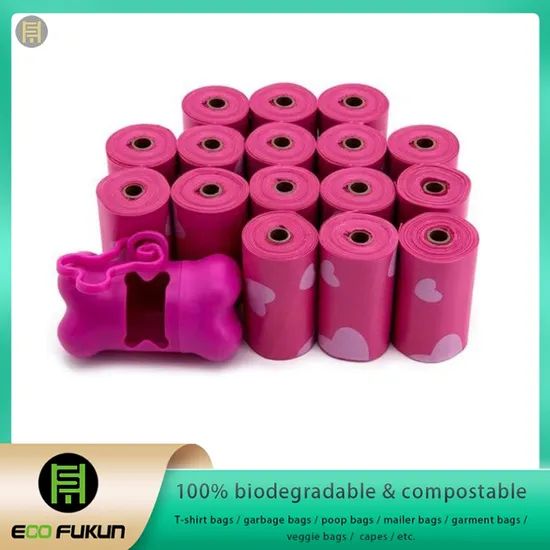 Customized Designed Extra Thick 100% Leak Proof Compostable Dog Waste Bags - Image 1