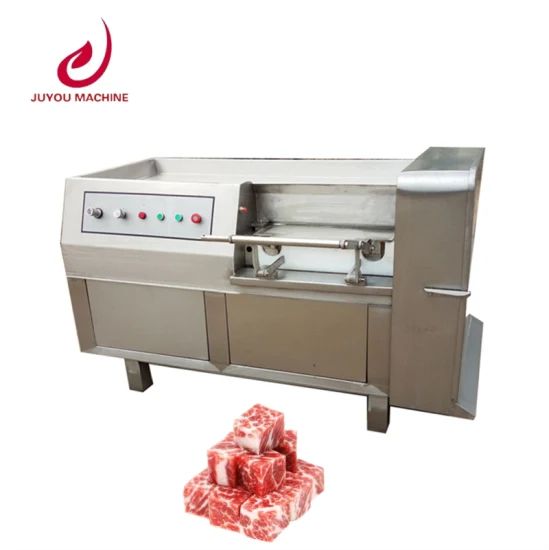 Automatic Frozen Chicken Meat Cube Dicing and Beef Block Processing Cutting Machine - Image 1