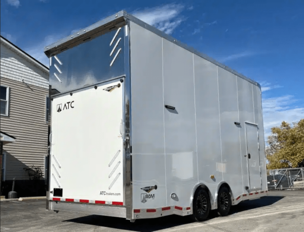 Enclosed Trailers / Enclosed ATC Car Trailer 2026 22ft. Aluminum Stacker ROM 900 w/14ft. Tiltable Lift - Image 4