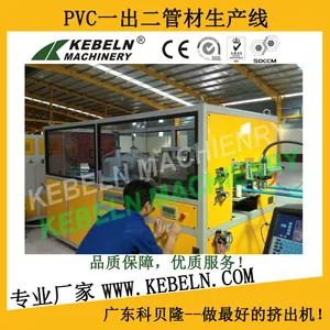 High Capacity PVC Conical Twin Screw Plastic Extruder for Pipe Profile Extrusion Production Line - Image 3