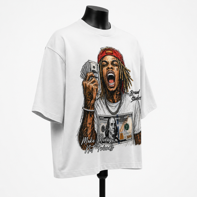 Custom Oversized Graphic T-Shirt Manufacturer | High-Quality Streetwear Clothing Apparel Supplier | OEM & ODM Custom Pr - Image 3