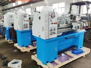 Cq6240 One Meter Lathe Machine with Integral Iron Casting Machine Stand - Image 2