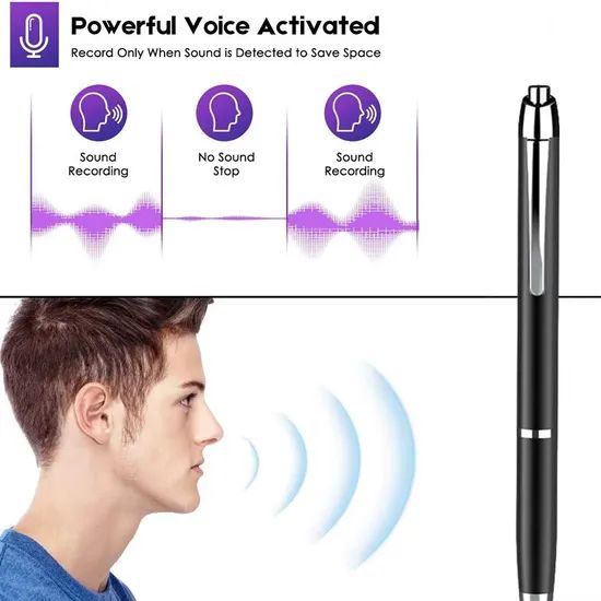 Recording Voice Activated Audio Recorder Digital Voice Recorder Voice Recorder Long Standby - Image 4
