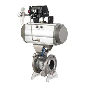 Double Acting Spring Return at Seires Rotary Pneumatic Actuator for ...