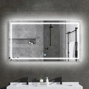 Wall Mounted Bathroom Cabinet with LED Mirror - Storage Organizer for Toiletries - Image 3