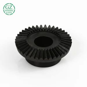 Engineering Plastic Helical Gear Nylon Worm Wheel - Image 1