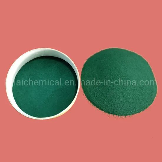 Basic Chromium Sulphate 33% Green Powder BCS Purity ≤30% Origin China HS Code 320290 Trademark KELAI Model NO. 24-26% Appearance - Image 2
