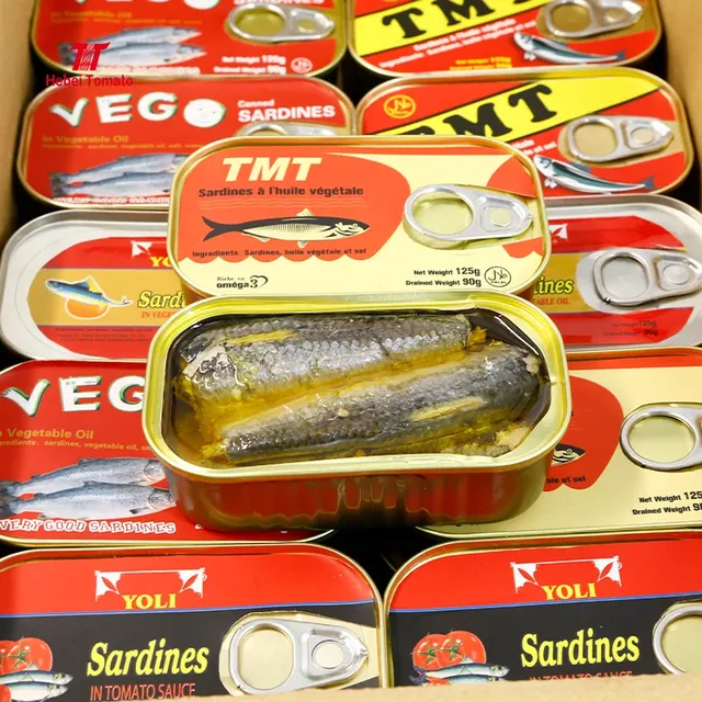 125g Canned Sardine in Oil Hot Selling - Image 4