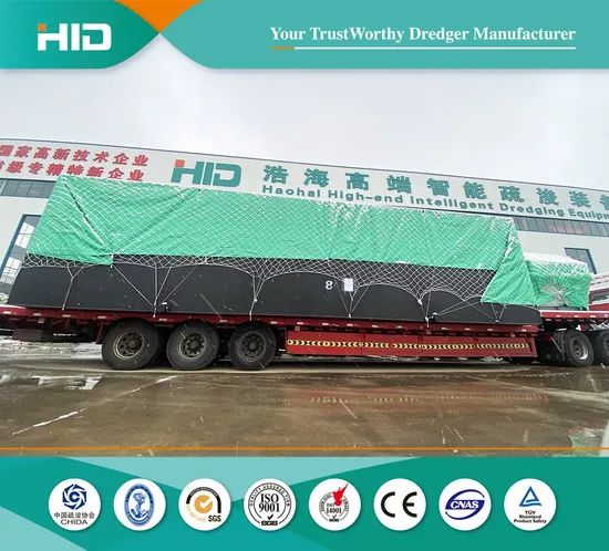 Best Quality Working Pontoons Excavator Barge Excavation Modular Platform Cheap Price - Image 6
