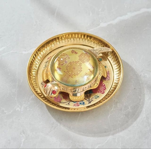 Brass Tortoise Statue with plate Size 3.5 inch Brand Brass Antiques Packaging Type box packed Country of Origin Made in - Image 7