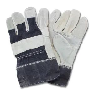 Split Cow Leather Work Gloves - Image 5