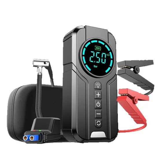 an 80W Emergency Device: Jump Starter, Tire Inflator, and Power Bank - Image 4