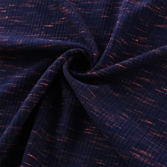 Yigao Textile Hot Selling 30s Rayon Polyester Rib Knit Fabric Garment Fabric - Image 1