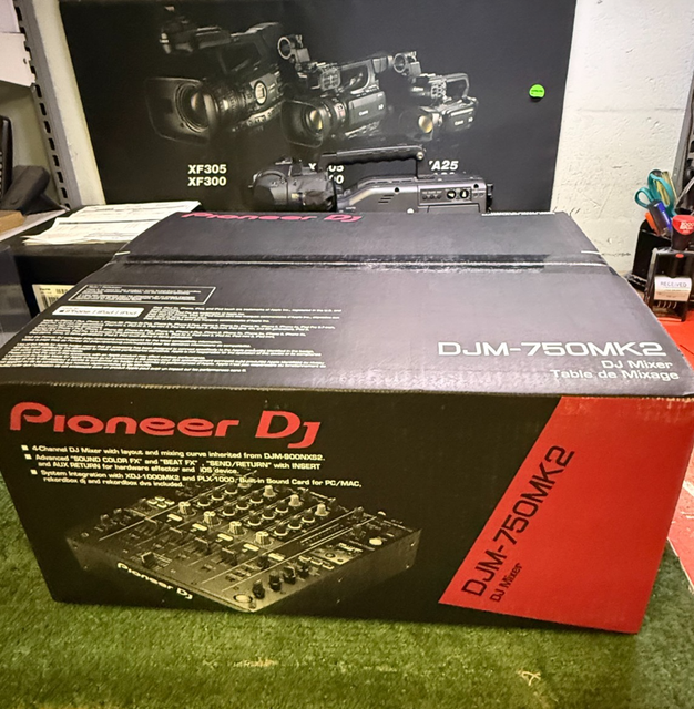 SMART Pioneer DJM-750MK2 4-CH DJ Mixer Pro FX DJM-750 - Image 1