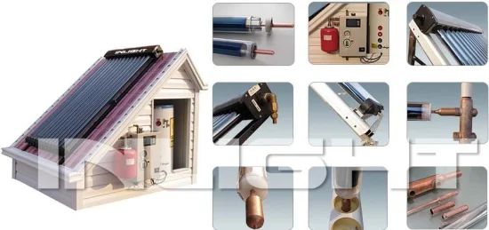 Pump Circulating Heat Pipe Pressure Solar Water Heaters - Image 2