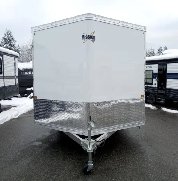 Enclosed Trailers / 2024 Mission Trailers 101×12 Aluminum 2 Place Crossover 3.0 w/Side X Side Pkg, Rear Canopy - Image 4