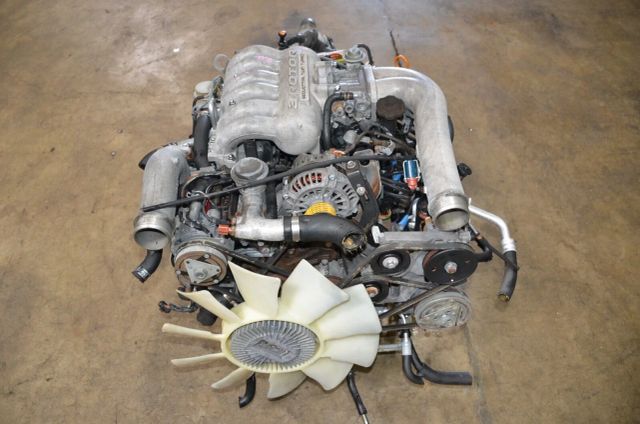 JDM MAZDA 3 ROTOR 20B-REW TWIN TURBO ENGINE RWD AUTO GEARBOX COSMOS WIRING ECU - Image 1