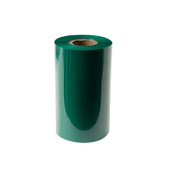 Self Adhesive Barcode Label Printing Resin Green Barcode Printer Ribbon - Image 4