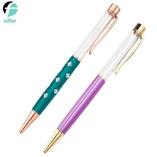 Lovely Metal Ballpoint Pen Origin China Trademark OEM Model NO. OFC106 Open Style Twist Color Mutlicolor Point Diameter - Image 3
