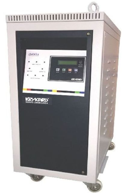 Automatic 98% Krykard Servo Controlled Voltage Stabilizer, With Surge Protection - Image 2