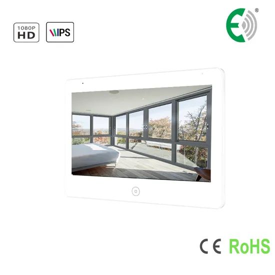 10 1 Home Security Touch Screen Interphone Intercom Video Door Phone - Image 3