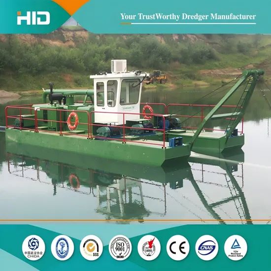 HID Brand Logistic Cargo Shipping Pontoon Customized Size Barges with Loading Crane - Image 2