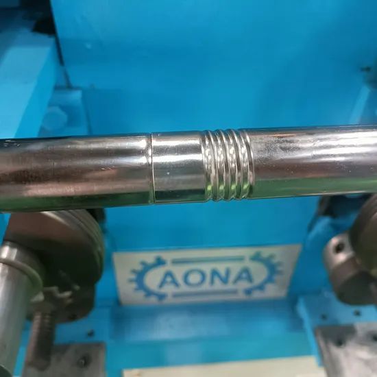 Automatic Screw Thread Rolling Pipe Tube Threading Flanging Shrinking Machine - Image 2