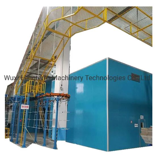 Customized Design Space-Saving Metal Hangers Painting Booth, Painting Powder Coating System* - Image 1