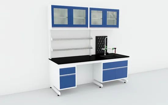 Lab Furniture Chemical Resistant Bench Color Blue Condition New Trademark Max Model NO. MAX Origin Guangzhou HS Code 9403200000 - Image 5