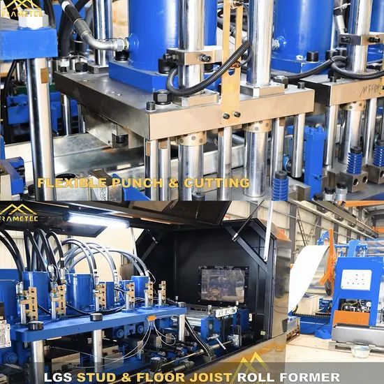 Multi-Formed Light Steel Frame Automatic Machine Sfs-Cc89-305 Steel Framing Machine - Image 5