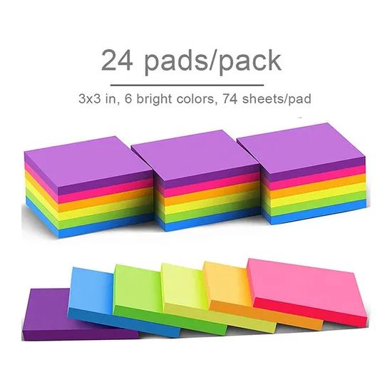 Paper Stickers Index Posted It Sticky Note Pad Region China HS Code 31000 Model NO. A101 OEM Acceptable Origin Zhejiang Trademark - Image 3