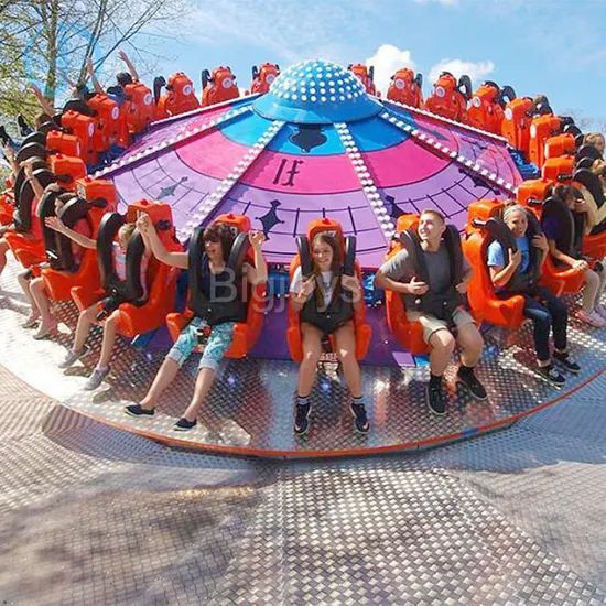 Crazy Dancing Amusement Park Rides Flying Turntable Huly Gully Ballerina Rides - Image 2