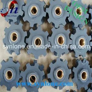 Customized Sand Casting Steel Transmission Sprocket Origin China Key Word Gear Condition New Color Natural Finish Cleaning - Image 3