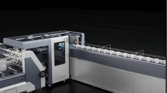 Sinhosun Intelligent Folding Gluing Machine Packing Line Each Part Can Match Other Machine - Image 6