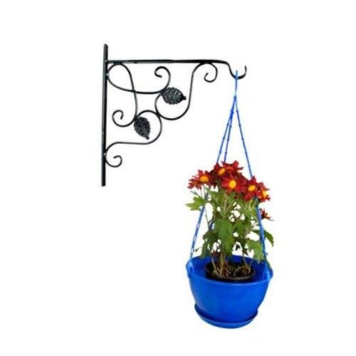 Metal planter pot hanger and stand customized color rectangular outdoor 5 piece wall decorative items - Image 4