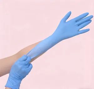 Lab Kitchen Clean Work Protection Food Service Tattoo Mix Nitrile Disposable Gloves - Image 2