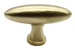 Oval Shape European Style Pure Copper Wardrobe Door Handle Pull - Image 2