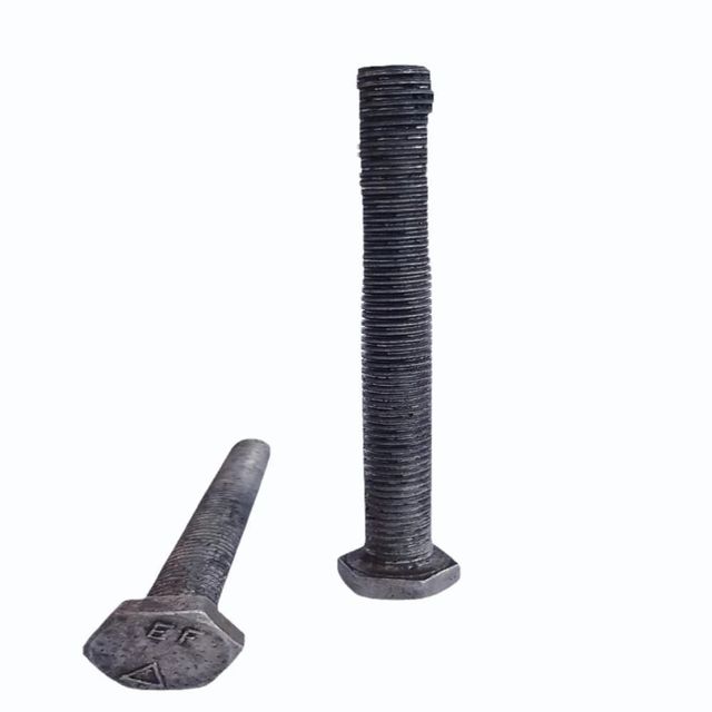 Mild Steel Fasteners Grade 5.6 Diameter M12 Length 25 mm Thread Type UNC Head Type Round Usage Machinery Service Life - Image 2