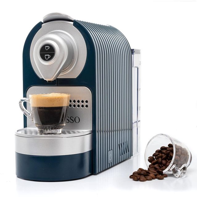 Modern Nespresso Coffee Machine For Kitchen Counter Space Saving Design Easy Capsule Insertion High Pressure Extraction - Image 1
