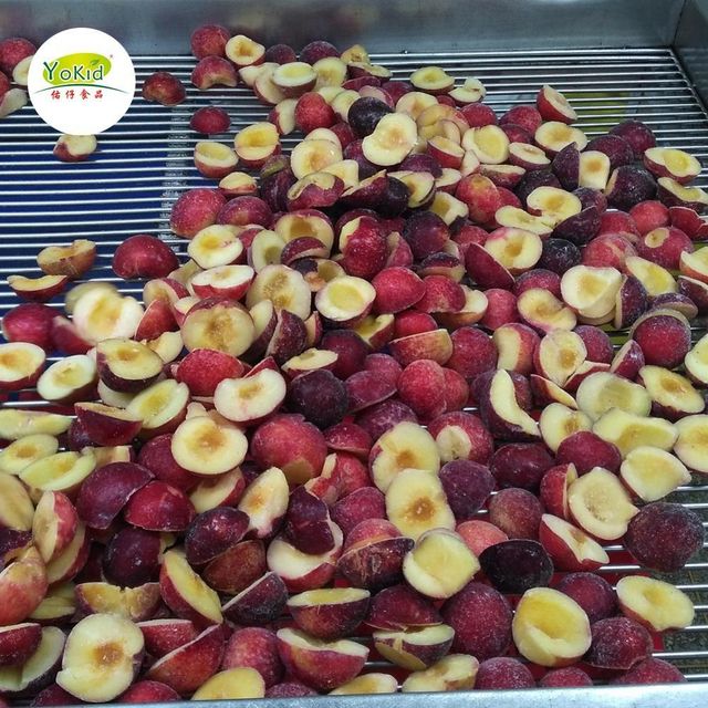 iqf frozen plum fruit Type Plum Shape HALVES Style FROZEN Content plum Grade A or B Address China Weight (kg) 10 Packaging - Image 5