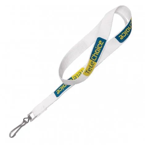 Custom Silk Screen Printed Lanyard Width 16mm Pattern Logo Origin China Name Lanyard HS Code 5806 Style Fashion Color - Image 3