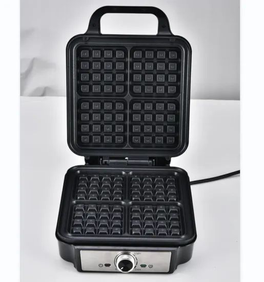 Waffle Maker Home Electric Square Pancake Maker Qty 6PCS/CTN Trademark OEM Model NO. WM-160 Voltage 120V-230V HS Code 8516609000 - Image 2