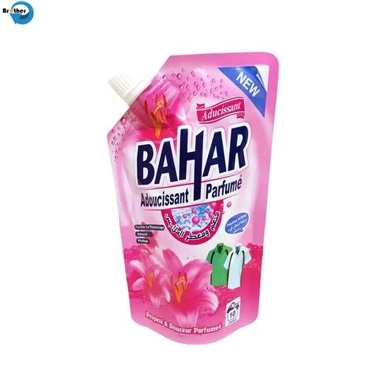 Stand up Customized Printing Liquid Soap Packaging Side Gusset Pouch - Image 2