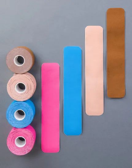 Pink Sports Tape for Fashionable Support Trademark OEM Model NO. KTP003 HS Code 3005101000 Certification CE, FDA Customized - Image 1
