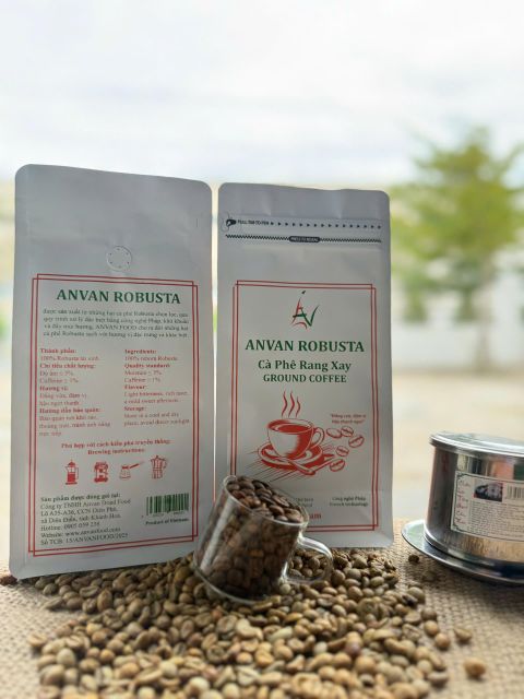 Premium Robusta Green Coffee - Origin From Vietnam - Anvan Dried Food - Image 4