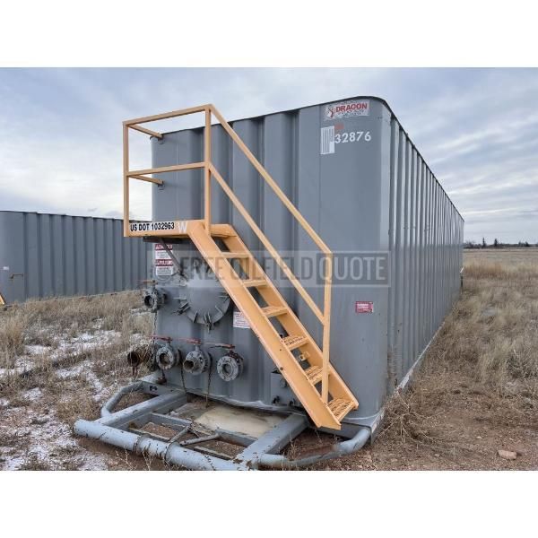 Large Capacity Frac Tanks for Sale Portable Industrial Liquid Storage Tanks for Oilfield and Construction Use - Image 4